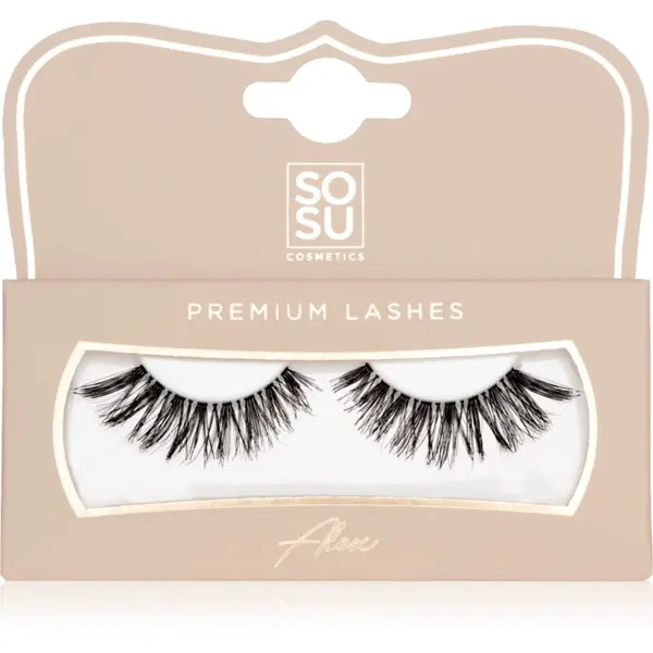 SOSU Cosmetics SOSU Cosmetics Premium Lashes umetne trepalnice odtenek Alex 1 kos