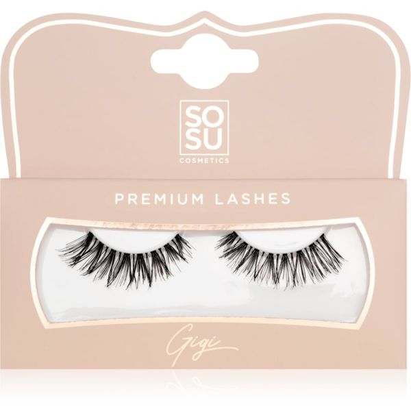 SOSU Cosmetics SOSU Cosmetics Premium Lashes umetne trepalnice odtenek Gigi 1 kos