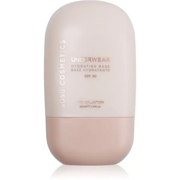 SOSU Cosmetics SOSU Cosmetics Underwear Hydrating Base podlaga z vlažilnim učinkom SPF 30 40 ml
