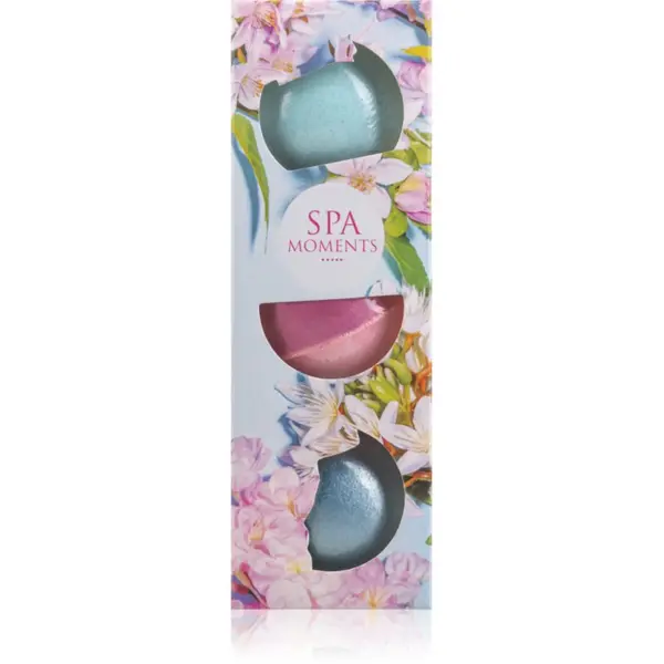 Spa Moments Spa Moments Fizzy Bath Bombs Shea Butter šumeče kroglice za kopel z karitejevim maslom