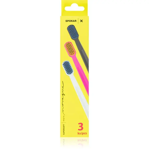 Spokar Spokar X 3429 Supersoft zobna ščetka super soft 3 kos