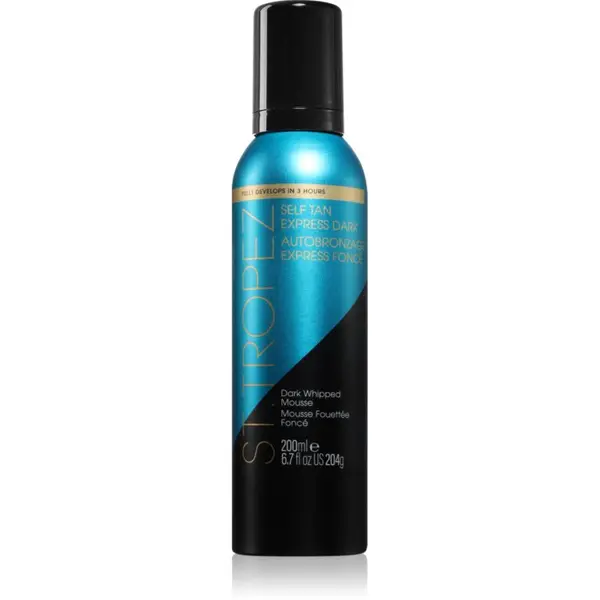 St.Tropez St.Tropez Self Tan Express Dark Whipped Mousse hitro sušeča samporjavitvena pena 200 ml
