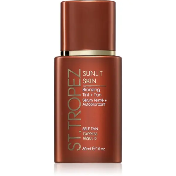 St.Tropez St.Tropez Sunlit Skin Bronzing Tint + Tan tonirana samoporjavitvena krema za obraz 1 kos