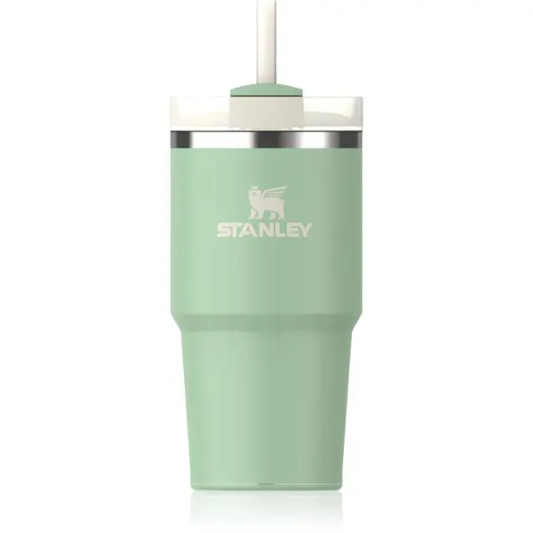 Stanley Stanley Quencher H2.O FlowState™ Tumbler lonček iz nerjavečega jekla s slamico majhen Pistachio 600 ml