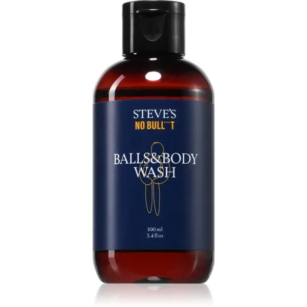 Steve's Steve's No Bull***t Balls and Body Wash gel za prhanje za moške za intimne predele 100 ml