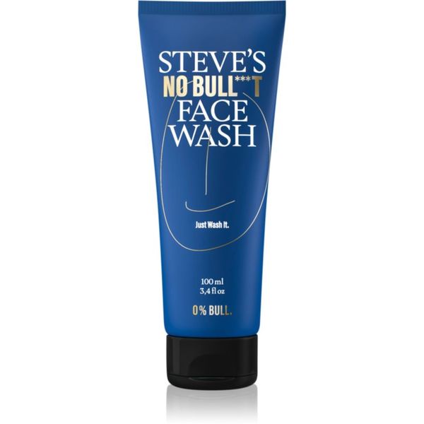 Steve's Steve's No Bull***t Face Wash čistilni gel za obraz za moške 100 ml