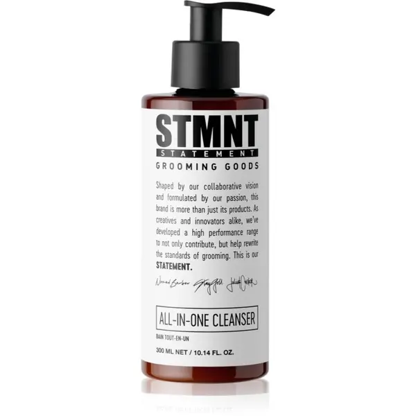STMNT STMNT Care All-In-One Cleanser šampon za lase, brado in telo 300 ml