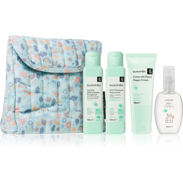 Suavinex Suavinex Baby Care Essentials Set Blue Potovalni set (za otroke)