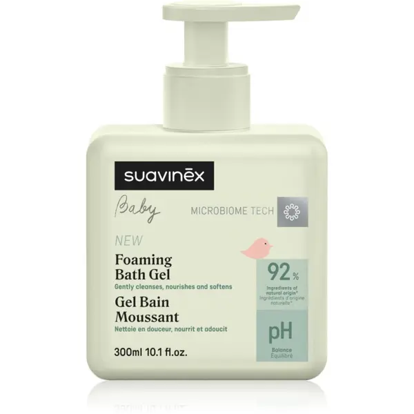 Suavinex Suavinex Baby Foaming Bath Gel gel za kopel za otroke 330 ml