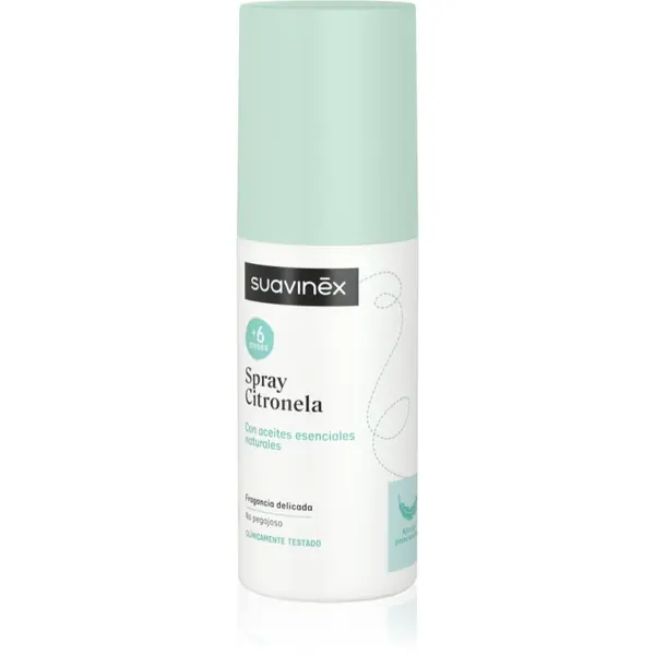Suavinex Suavinex Citronella Spray pršilo proti komarjem in klopom 6 m+ 100 ml