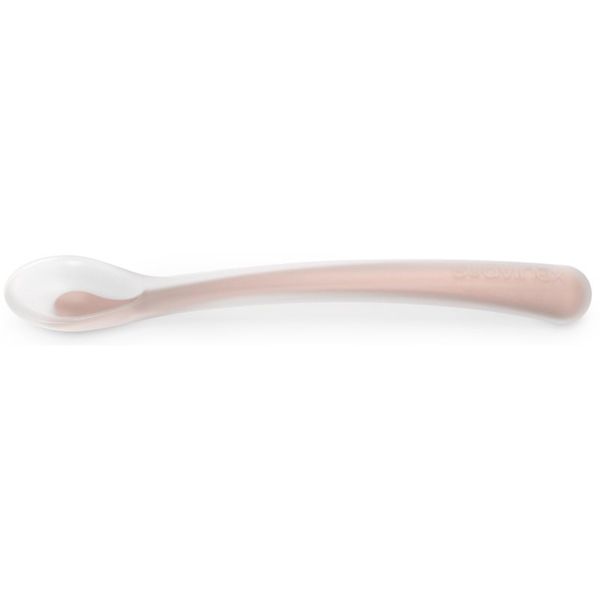 Suavinex Suavinex Colour Essence Silicone Spoon žlička 4 m+ Marshmallow Nude 1 kos