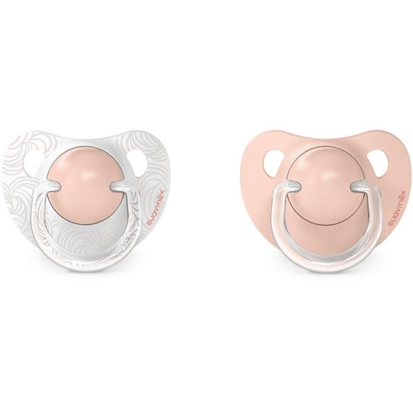 Suavinex Suavinex Dreams Anatomical 0-6 m duda Pink 2 kos