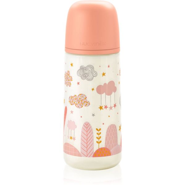 Suavinex Suavinex Dreams SX Pro Physiological L steklenička za dojenčke 6 m+ Dense Flow - Pink 360 ml