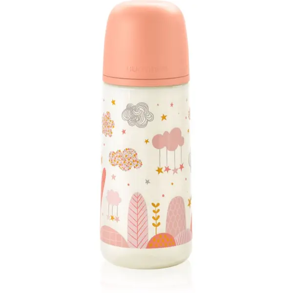 Suavinex Suavinex Dreams SX Pro Physiological L steklenička za dojenčke 6 m+ Dense Flow - Pink 360 ml