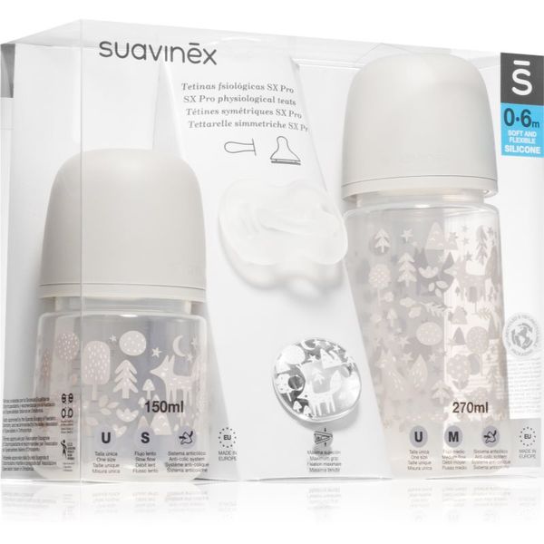Suavinex Suavinex Fox Gift Set darilni set Grey(za dojenčke)