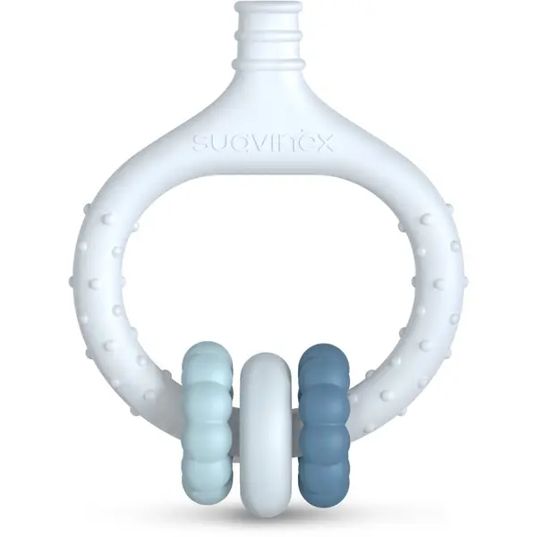 Suavinex Suavinex Gum Massager grizalo 0 m+ Blue 1 kos