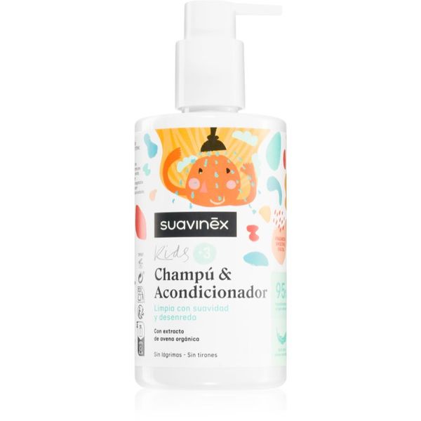 Suavinex Suavinex Kids Shampoo & Conditioner šampon in balzam 2 v1 za otroke 3 y+ 300 ml