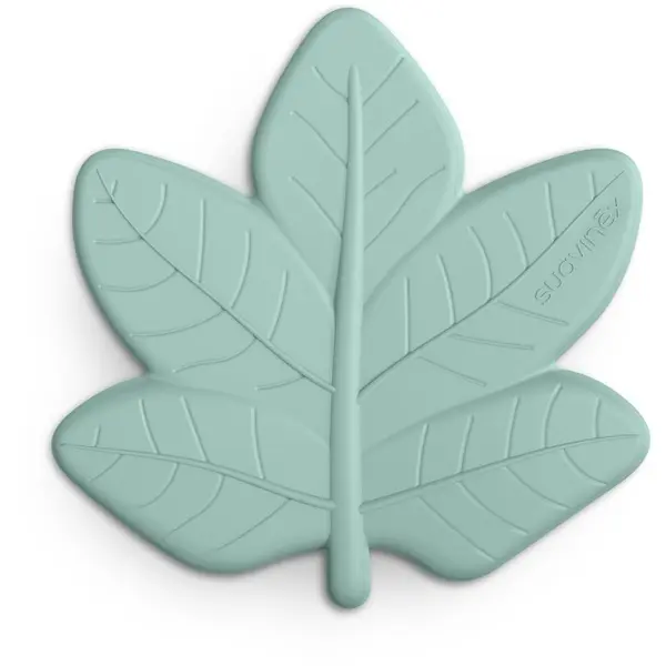 Suavinex Suavinex Poetry Forest Leaf Teether grizalo 0 m+ Green 1 kos