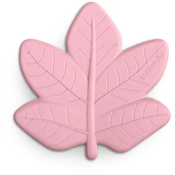 Suavinex Suavinex Poetry Forest Leaf Teether grizalo 0 m+ Pink 1 kos