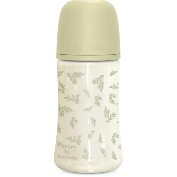 Suavinex Suavinex Poetry SX Pro Physiological M steklenička za dojenčke Green 270 ml