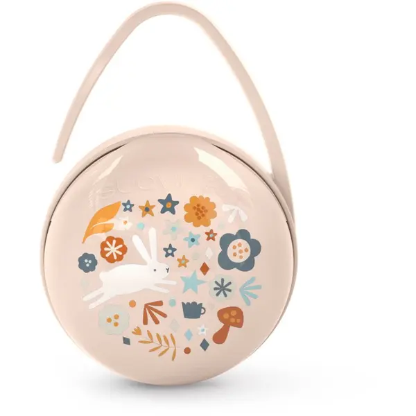 Suavinex Suavinex Wonderland Duo Soother Case škatlica za dudo Pink 1 kos