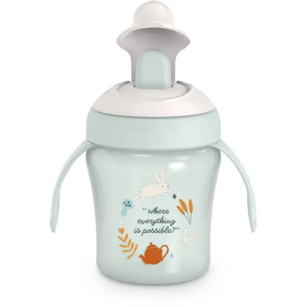 Suavinex Suavinex Wonderland Learning Cup otroški lonček Green 200 ml
