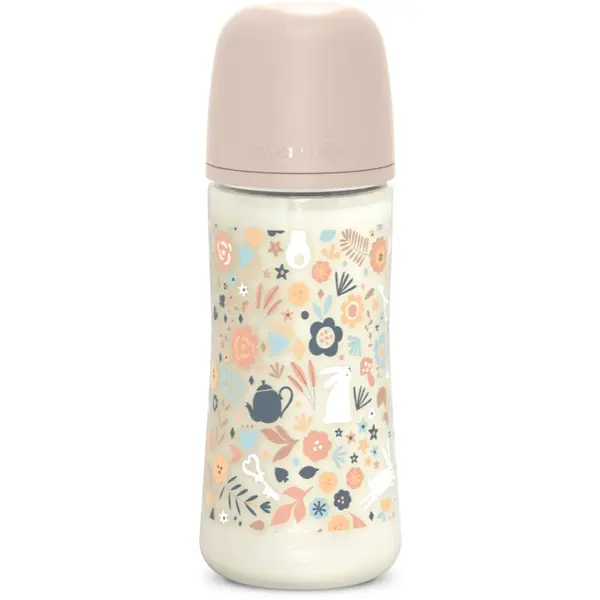 Suavinex Suavinex Wonderland SX Pro Physiological Anti-Colic steklenička za dojenčke L Dense Flow 6 m+ Liberty Pink 1 kos