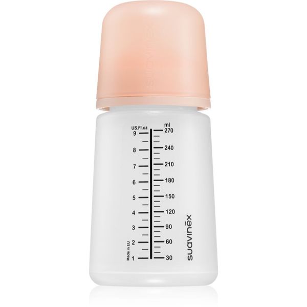 Suavinex Suavinex Zero Zero M steklenička za dojenčke M Medium Flow 3 m+ 270 ml