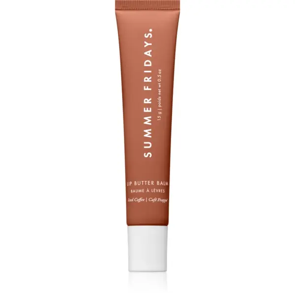 Summer Fridays Summer Fridays Lip Butter Balm vlažilni balzam za ustnice odtenek Iced Coffee 15 g