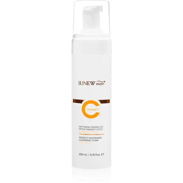 SUNEWMED+ SUNEWMED+ Active Foaming Cleanser Face and Eye Makeup Removal čistilna pena za odstranjevanje ličil z vitaminom C 200 ml