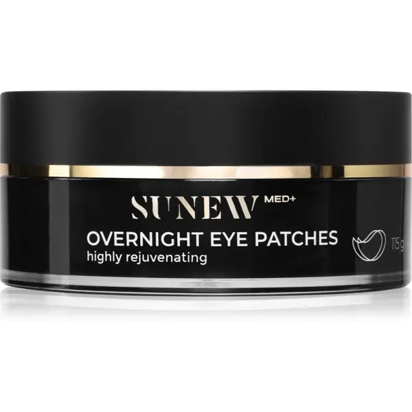 SUNEWMED+ SUNEWMED+ ESSENCE+ Night Regenerating Eye Patches regeneracijske hidrogel blazinice za predel pod očmi za noč 60 kos