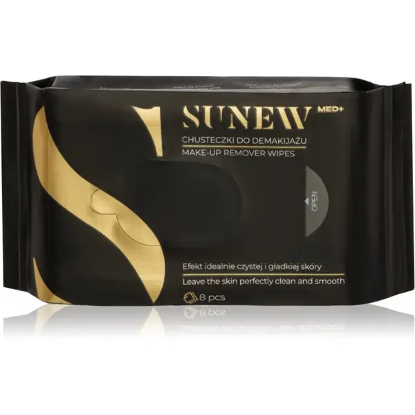 SUNEWMED+ SUNEWMED+ Face and Eye Makeup Remover Wipes robčki za odstranjevanje ličil za obraz in oči 8 kos