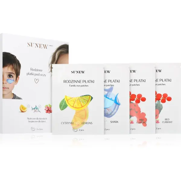 SUNEWMED+ SUNEWMED+ Family Eye Patches regeneracijske hidrogel blazinice za predel pod očmi s ceramidi 4x2 kos
