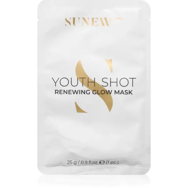 SUNEWMED+ SUNEWMED+ Youth Shot Regenerating Glow Face Sheet Mask maska iz platna za regeneracijo obraza 3 kos