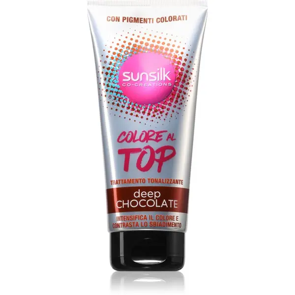 Sunsilk Sunsilk Top Colour intenzivna nega za nevtralizacijo medeninastih podtonov Deep Chocolate 180 ml