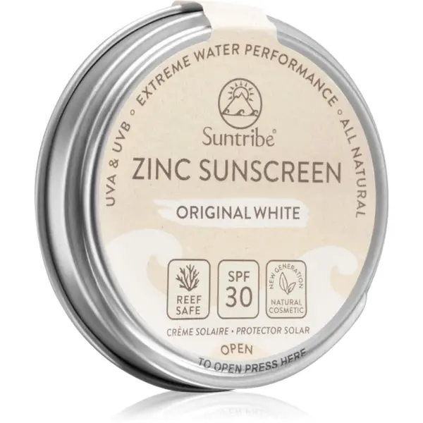 Suntribe Suntribe Zinc Sunscreen mineralna zaščitna krema za obraz in telo SPF 50 Original White 45 g