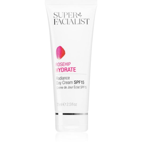 Super Facialist Super Facialist Rosehip Hydrate dnevna vlažilna in zaščitna krema SPF 15 75 ml