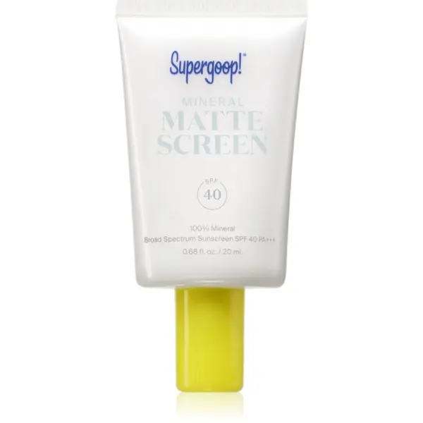 Supergoop! Supergoop! Mattescreen mineralna krema SPF 40 20 ml