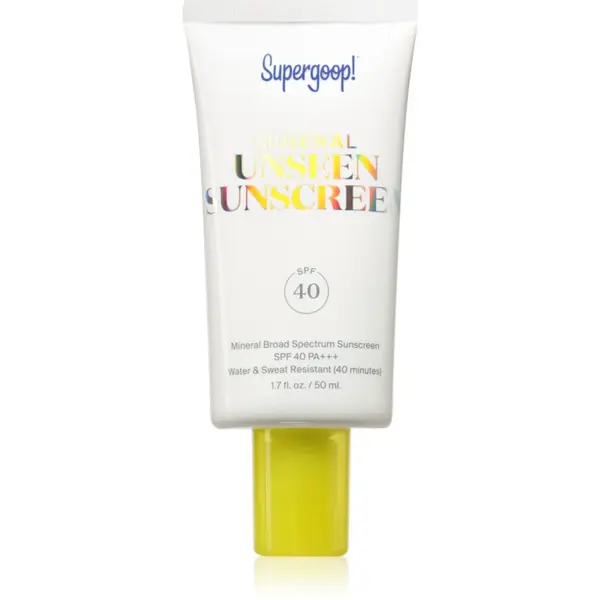 Supergoop! Supergoop! Mineral Unseen Sunscreen mineralna krema za sončenje SPF 40 50 ml