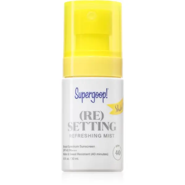 Supergoop! Supergoop! (Re)setting osvežilno pršilo SPF 40 30 ml
