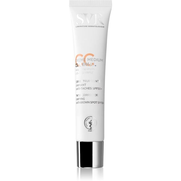 SVR SVR Clairial CC cream CC krema za poenoten ten kože SPF 50+ odtenek Medium 40 ml