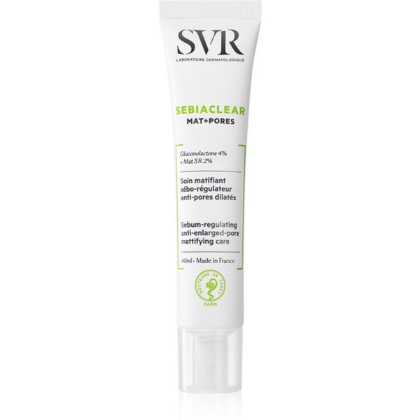 SVR SVR Sebiaclear Mat+Pores matirajoči fluid za regulacijo sebuma 40 ml