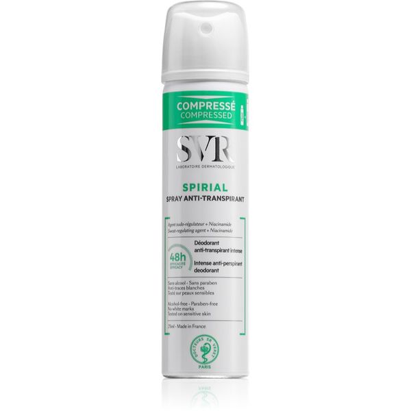 SVR SVR Spirial antiperspirant v pršilu z 48-urnim učinkom 75 ml