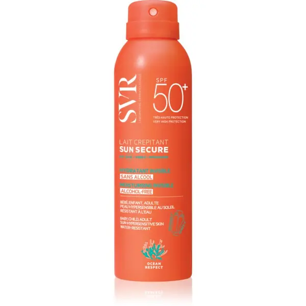 SVR SVR Sun Secure Lait Crepitant losjon za sončenje v pršilu SPF 50+ 200 ml