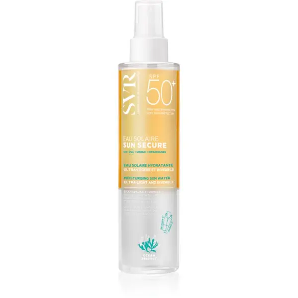 SVR SVR Sun Secure Moisturising Sun Water vlažilno pršilo za sončenje SPF 50+ 200 ml