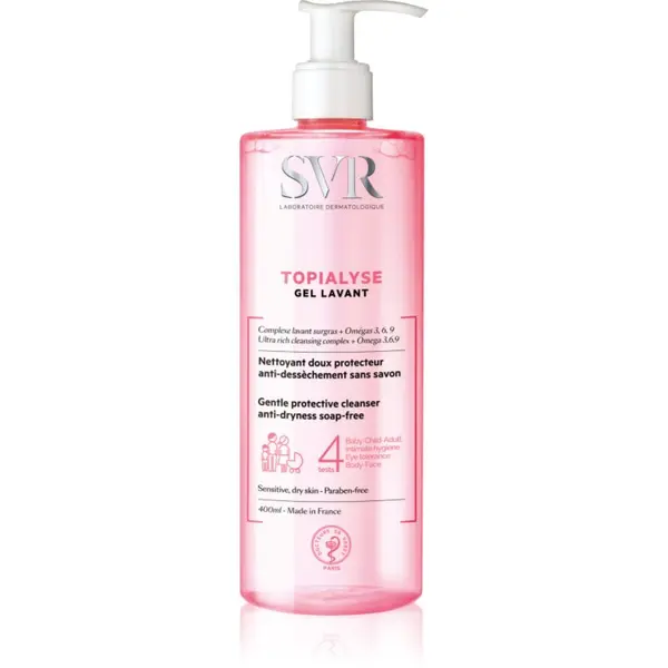 SVR SVR Topialyse vlažilen gel za prhanje 400 ml
