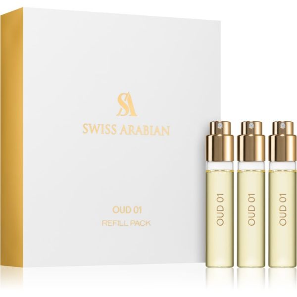 Swiss Arabian Swiss Arabian Oud 01 Refill pack parfumska voda(nadomestno polnilo) uniseks