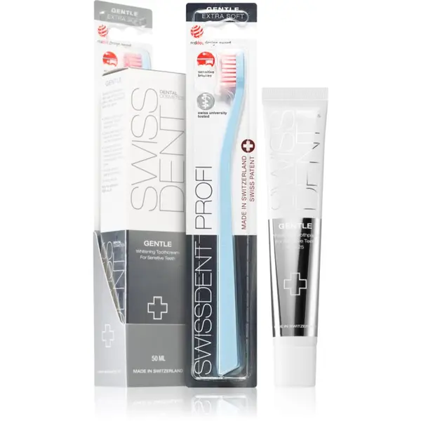 Swissdent Swissdent Gentle Combo Pack set za popolnoma čiste zobe Mint