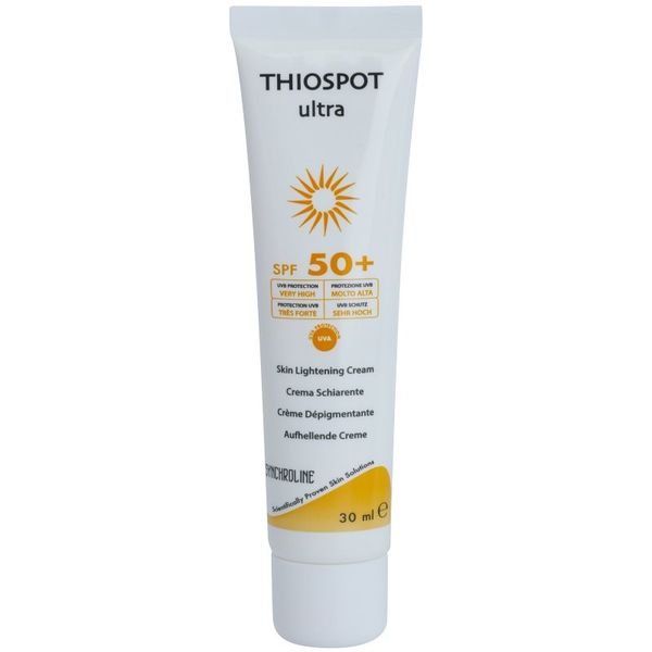 Synchroline Synchroline Thiospot Ultra posvetlitvena krema za kožo s hiperpigmentacijo SPF 50+ 30 ml