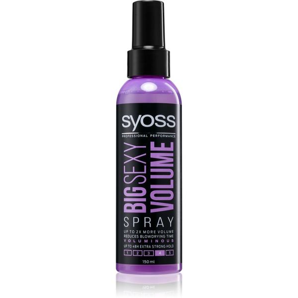 Syoss Syoss Big Sexy Volume pršilo za volumen pri sušenju las 150 ml